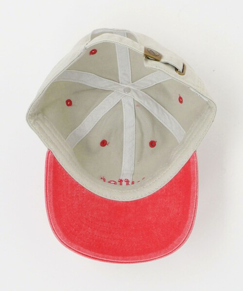 UNITED ARROWS & SONS（ユナイテッドアローズアンドサンズ）の「＜The DUFFER N NEPHEWS＞ BASEBALL CAP/キャップ（キャップ・メンズ・ダークグリーン/ダークグレー/レッド・FREE）」の8枚目の写真