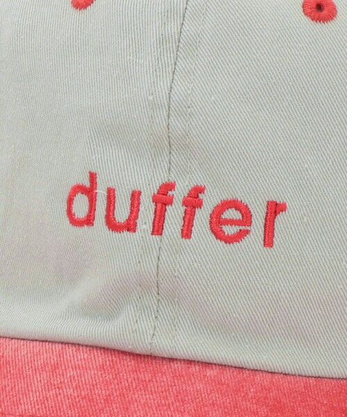 UNITED ARROWS & SONS（ユナイテッドアローズアンドサンズ）の「＜The DUFFER N NEPHEWS＞ BASEBALL CAP/キャップ（キャップ・メンズ・ダークグリーン/ダークグレー/レッド・FREE）」の10枚目の写真