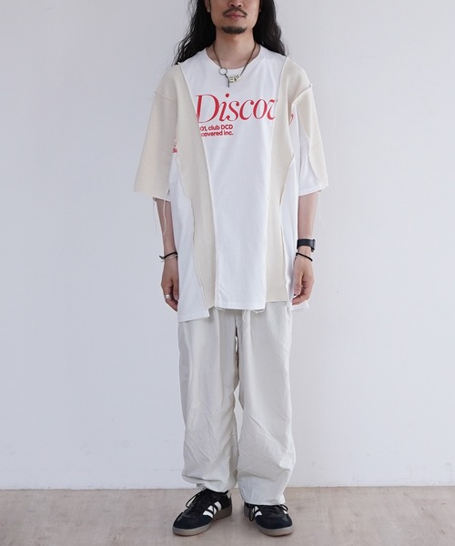 DISCOVERED(ディスカバード)の「DISCOVERED REMAKE LIKE CUTSEWN(Tシャツ/カットソー・メンズ・ホワイト/グレー/ブラック・1/3)」の16枚目の写真