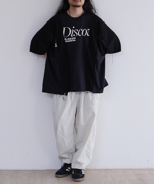 DISCOVERED(ディスカバード)の「DISCOVERED REMAKE LIKE CUTSEWN(Tシャツ/カットソー・メンズ・ホワイト/グレー/ブラック・1/3)」の13枚目の写真