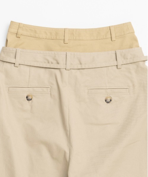2WAYダブルウエストカーブハーフパンツ 2way Double Waist Curve Shorts/2WAYダブルウエストカーブ