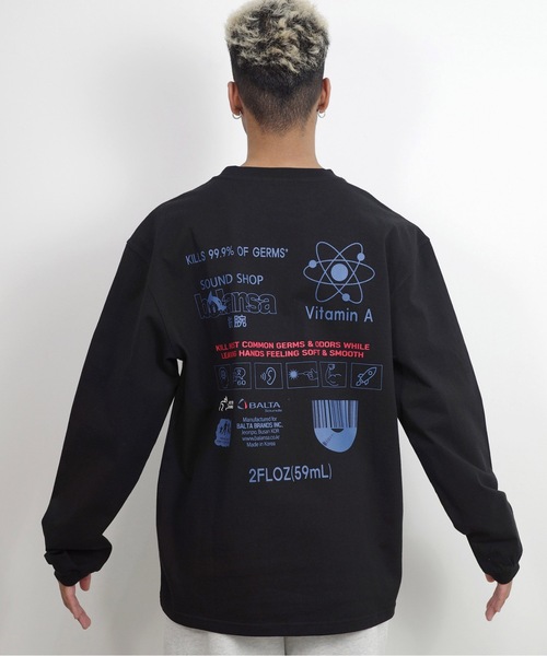 balansa（バランサ）の「L/S TEE | SOUND SHOP balansa × ASTRO BOY（Tシャツ/カットソー・メンズ・ホワイト/ブラック・MEDIUM/LARGE/X-LARGE）」の11枚目の写真
