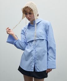 uyu. | 3wayビスチェレイヤードシャツ(シャツ/ブラウス)