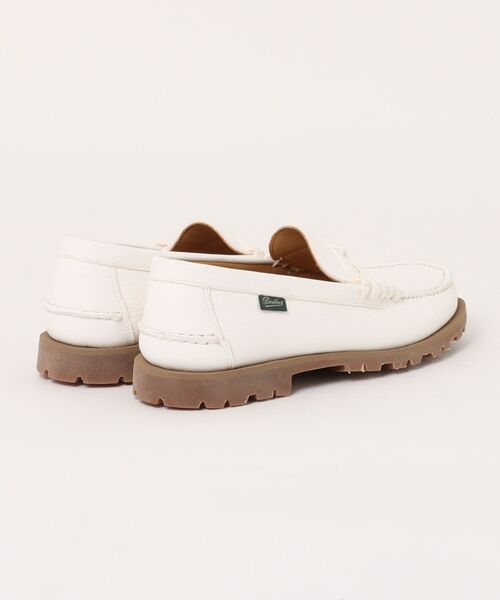 Paraboot（パラブーツ）の「【Paraboot】CORAUX（ローファー・メンズ・ホワイト/ブラック・8/7.5/7/ 8）」の4枚目の写真