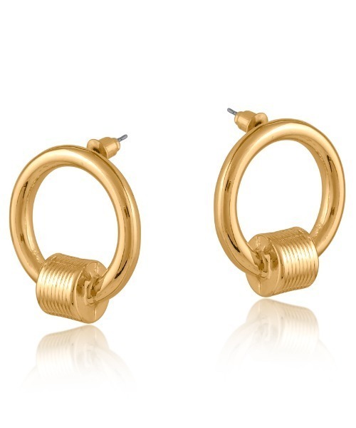 big metal london(ビッグメタルロンドン)の「【金属アレルギー対応】スタッドピアス FAY CIRCLE STUD(ピアス(両耳用)・レディース・シルバー/ゴールド・FREE)」の1枚目の写真