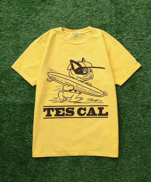 たなぼた様 TES VINTAGE GRAPHIC PIGMENT T-SHIRT / Tシャツ(Tシャツ