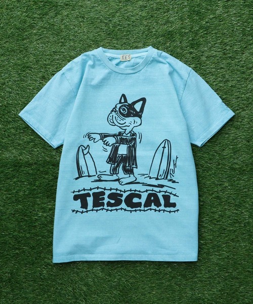 TES VINTAGE GRAPHIC PIGMENT T-SHIRT / Tシャツ（Tシャツ/カットソー