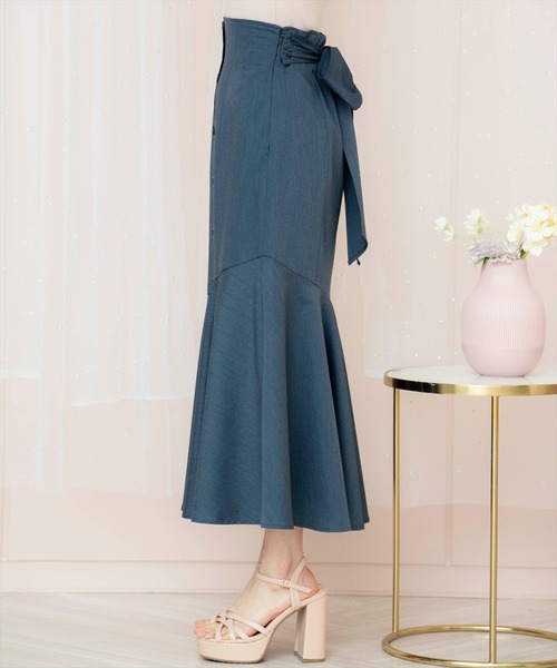WILLSELECTION(ウィルセレクション)の「バックリボンフレアヘムスカート(スカート・レディース・ブラック系その他/ピンク/ネイビー・FREE)」の21枚目の写真