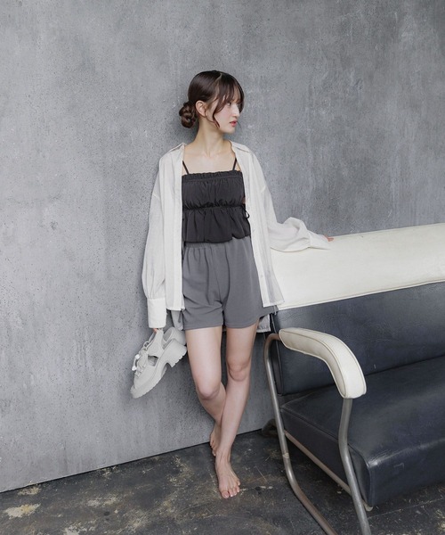 GLOBAL WORK（グローバルワーク）の「3SETスイムウェア/AND YUA ANY/321137（水着・キッズ・ブラック・SMALL/MEDIUM）」の2枚目の写真