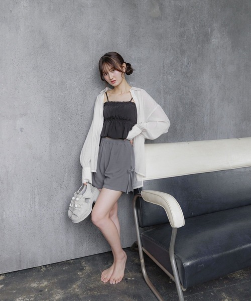 GLOBAL WORK（グローバルワーク）の「3SETスイムウェア/AND YUA ANY/321137（水着・キッズ・ブラック・SMALL/MEDIUM）」の4枚目の写真