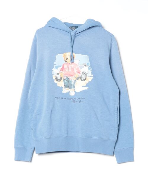 POLO RALPH LAUREN（ポロ ラルフ ローレン）の「Polo ベア フリース フーディ（パーカー・メンズ・ブルー・L/M/S/XL/XS/XXL）」の3枚目の写真
