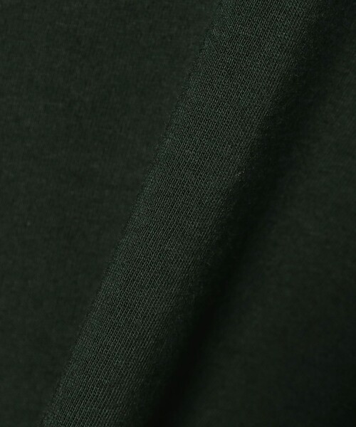 fennica（フェニカ）の「homspun / 30/1天竺 長袖プルオーバー（Tシャツ/カットソー・レディース・ブラック/ダークグリーン/サックスブルー・MEDIUM/LARGE）」の9枚目の写真