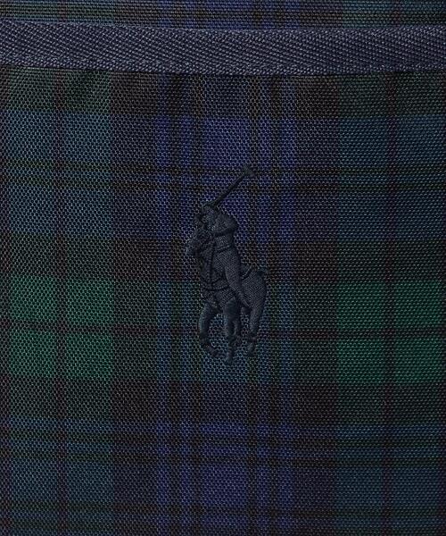 POLO RALPH LAUREN CHILDRENSWEAR（ポロ ラルフ ローレン チルドレンズウェア）の「チェック Big Pony スモール バックパック（バックパック/リュック・キッズ・ブラック系1・ONE）」の6枚目の写真