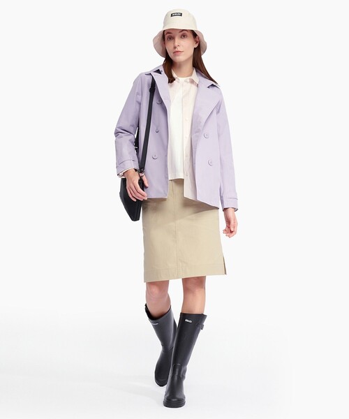 AIGLE(エーグル)の「吸水速乾 クールマックスストライプシャツ(シャツ/ブラウス・レディース・ダークブルー/パープル・34/40/38/36)」の10枚目の写真