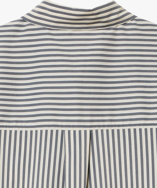 AIGLE(エーグル)の「吸水速乾 クールマックスストライプシャツ(シャツ/ブラウス・レディース・ダークブルー/パープル・34/40/38/36)」の15枚目の写真