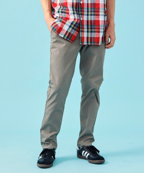 EDWIN（エドウィン）の「EDWIN エドウィン【夏用】ジャージーズ COOL スリム チノパンツ ストレッチ 涼しい（チノパンツ・メンズ・グレイッシュブルー/ブラック/グレー/オリーブ・MEDIUM/LARGE/X-LARGE/SMALL）」の3枚目の写真