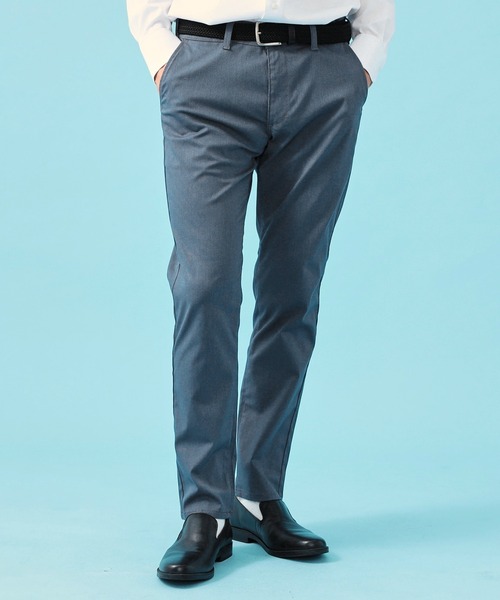 EDWIN（エドウィン）の「EDWIN エドウィン【夏用】ジャージーズ COOL スリム チノパンツ ストレッチ 涼しい（チノパンツ・メンズ・グレイッシュブルー/ブラック/グレー/オリーブ・MEDIUM/LARGE/X-LARGE/SMALL）」の4枚目の写真