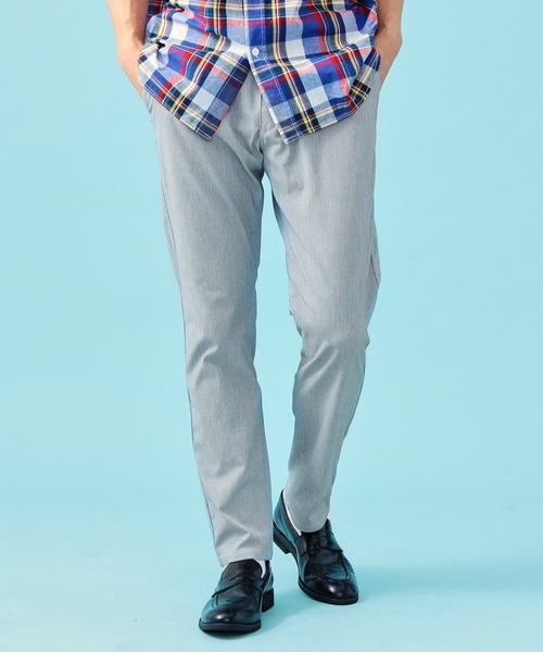 EDWIN（エドウィン）の「EDWIN エドウィン【夏用】ジャージーズ COOL スリム チノパンツ ストレッチ 涼しい（チノパンツ・メンズ・グレイッシュブルー/ブラック/グレー/オリーブ・MEDIUM/LARGE/X-LARGE/SMALL）」の5枚目の写真