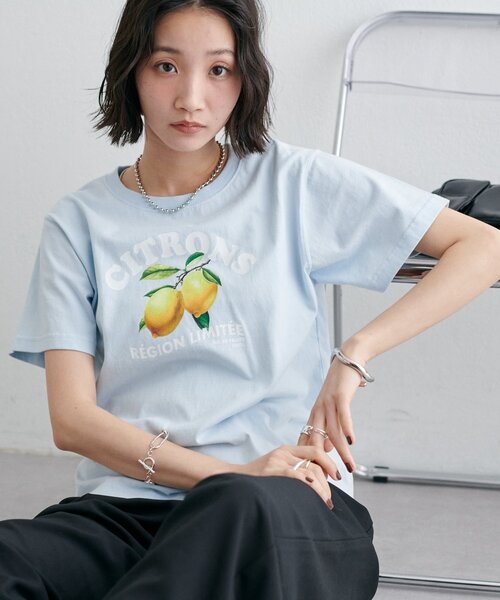 セール】【ユニセックス】レモングラフィックTシャツ《WEB限定