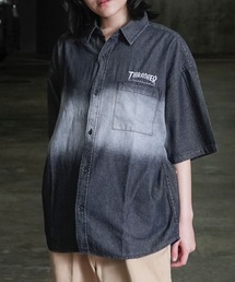 FADE S/S SHIRTS / THRASHERスラッシャーフェード半袖シャツブランドロゴ
