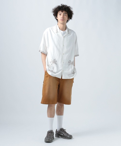 BAYFLOW（ベイフロー）の「[イージーパンツ仕様]ペインターショーツ（その他パンツ・メンズ・ブルー/ライトブラウン/チャコール・LARGE/MEDIUM）」の6枚目の写真