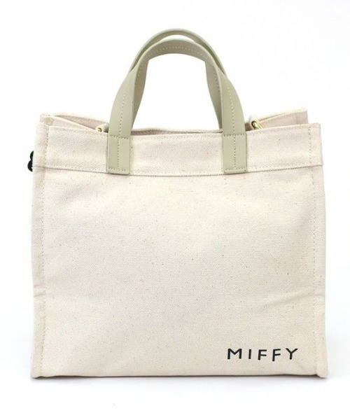 Miffy( ミッフィー)の「ミッフィー 2 Way トートバッグ ナチュラル SIFF(トートバッグ・レディース・マルチ・FREE)」の4枚目の写真