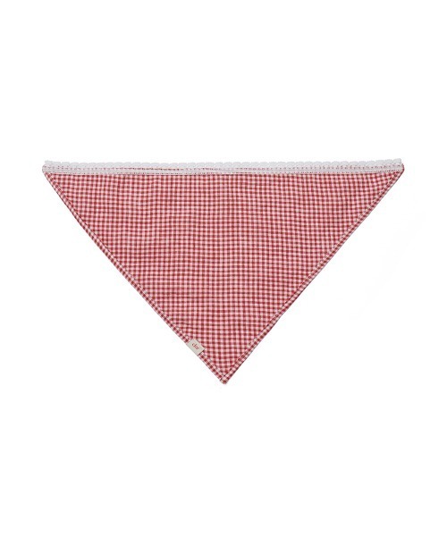 clor（クロル）の「RED GINGHAM KERCHIEF（その他ヘアアクセサリー・レディース・レッド・FREE）」の5枚目の写真