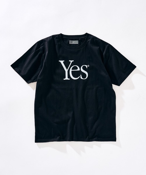 417 EDIFICE(フォーワンセブンエディフィス)の「【ZOZO限定】Yes Tee(Tシャツ/カットソー・メンズ・ブラック/ホワイト・S/M/L/XL)」の2枚目の写真