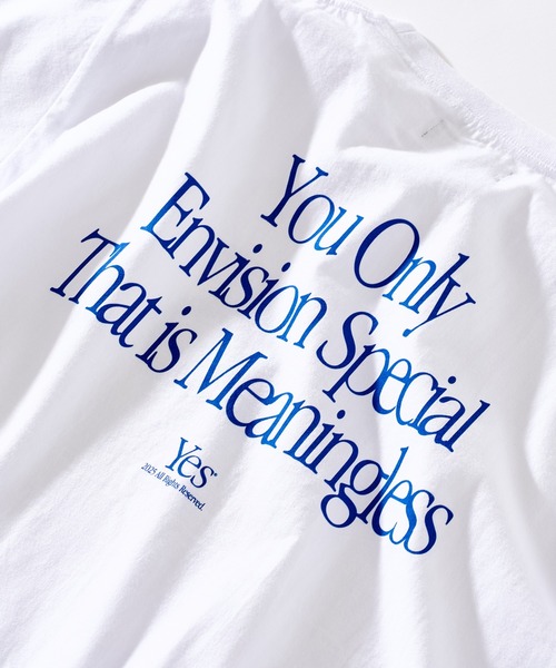 417 EDIFICE(フォーワンセブンエディフィス)の「【ZOZO限定】Yes Tee(Tシャツ/カットソー・メンズ・ブラック/ホワイト・S/M/L/XL)」の5枚目の写真