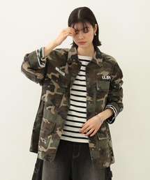 MILKFED.(~NtFh)RIPSTOP MILITARY JACKET(~^[WPbg)