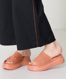 レディースのサンダル（ピンク/桃色系・5.1～7cm）ファッション