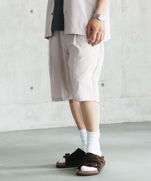 jiggys shop(ジギーズショップ)の「【セットアップ】接触冷感 吸汗速乾 シャツ&ショートパンツ 上下セット(セットアップ・メンズ・ブラック/グレー/グレー系その他・LARGE/X-LARGE/MEDIUM)」の7枚目の写真