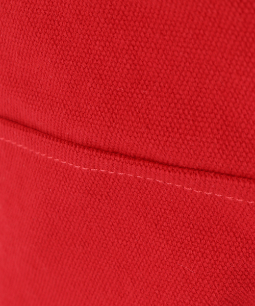 JOURNAL STANDARD LUXE（ジャーナルスタンダード　ラックス）の「キャンバス サークルBAG-L（トートバッグ・レディース・カーキ/アイボリー/ブラック/レッド・FREE）」の6枚目の写真