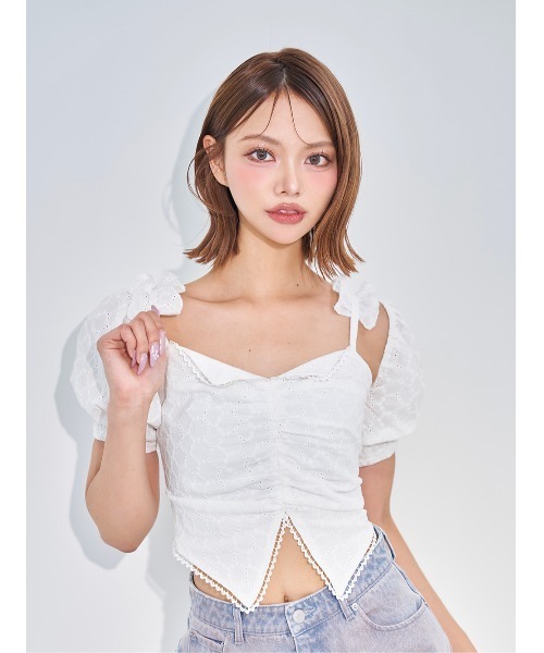 darich パフショルボレロアンサンブル パフショルボレロアンサンブル（その他トップス）｜Darich