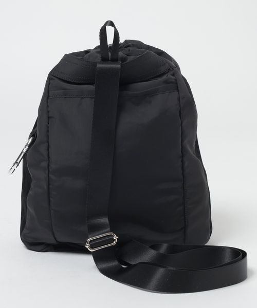 JEANASIS（ジーナシス）の「キリカエeasyボンサック/498737（ショルダーバッグ・レディース・ブラック/ブラウン・FREE）」の4枚目の写真