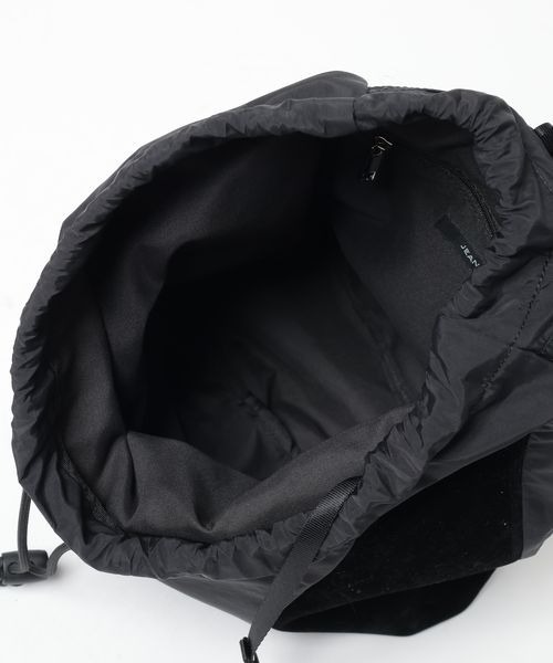 JEANASIS（ジーナシス）の「キリカエeasyボンサック/498737（ショルダーバッグ・レディース・ブラック/ブラウン・FREE）」の12枚目の写真