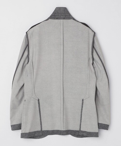 SHIPS（シップス）の「SHIPS: ジャージー ハウンドトゥース プリント ライト ジャケット（テーラードジャケット・メンズ・チャコールグレー・SMALL/MEDIUM/LARGE/X-LARGE）」の17枚目の写真