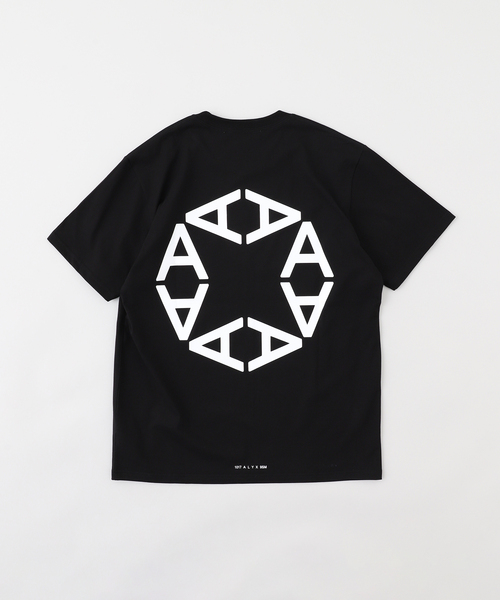 関税込【1017 ALYX 9SM】ロゴ プリント クルーネック Tシャツ 1017 ALYX 9SM グラフィック Tシャツ | ブラック | FARFETCH JP