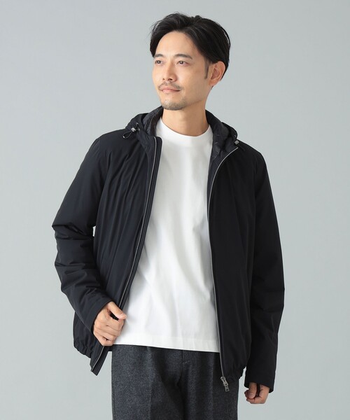 BEAMS F（ビームスエフ）の「HERNO / ストレッチナイロン パッカブル 中綿ブルゾン（ブルゾン・メンズ・ブラック・48/46/52/50）」の16枚目の写真