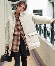 titivate | スタンドカラー中綿ブルゾン(ブルゾン)