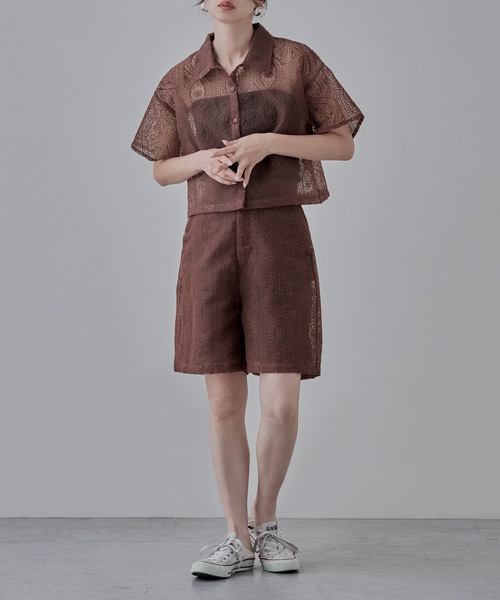 ブラウス シャツ Ink Style Shirt レディース 1741932851_1000.jpg