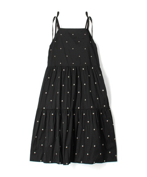 別注】ne Quittez pas BLACK pearl embroidery ドレス