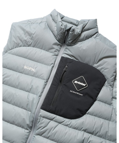 F.C.Real Bristol（エフシーレアルブリストル）の「EXPEDITION DOWN VEST（ダウンベスト・メンズ・セージグリーン/ベージュ/ブラック・X-LARGE/LARGE/MEDIUM/SMALL/XX-LARGE）」の17枚目の写真