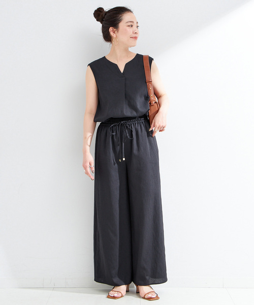 新品✧ 韓国セレクトショップ リネン セットアップ セットアップ【韓国ファッション】[品番：DOUW0005684]｜Doula