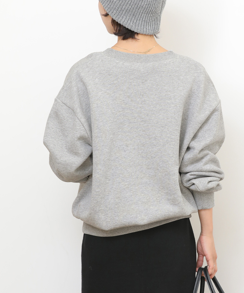 WEB限定》ハーフジップノーカラースウェット（スウェット）｜JOURNAL