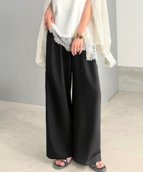 パンツ liddm ワイド スラックス 二本セット販売