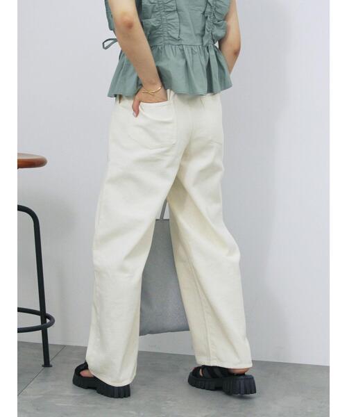 ehka sopo（エヘカソポ）の「フリンジパンツ（その他パンツ・レディース・キナリ/カーキ/モカ・F）」の17枚目の写真