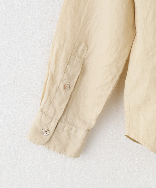 セール】Garment Dye Linen シャツ（シャツ/ブラウス）｜Plage