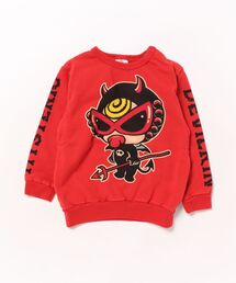 HYSTERIC MINI | DEVILKIN 羽付き 裏毛トレーナー(スウェット)