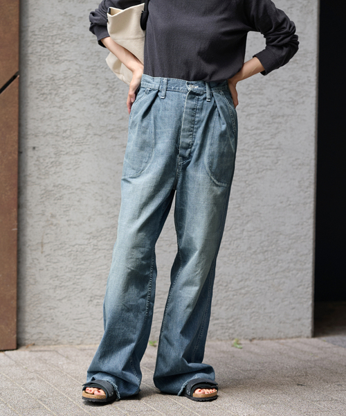 パンツ FRAMeWORK PAINTERS DENIM FRAMeWORK（フレームワーク）の「【BETTER THAN GOOD×BIG JOHN